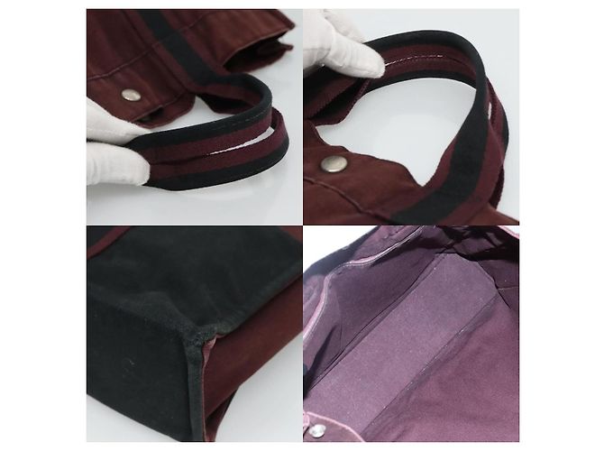 Borsa Fourre Tout MM di Hermès Rosso - vista 4