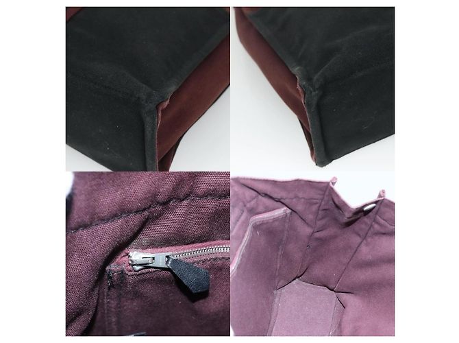 Borsa Fourre Tout MM di Hermès Rosso - vista 6