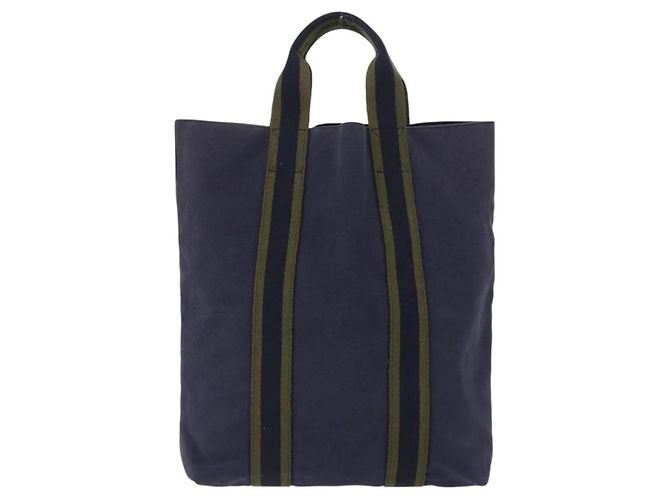 Borsa a mano Fourre Tout Cabas Hermès Blu - vista 2