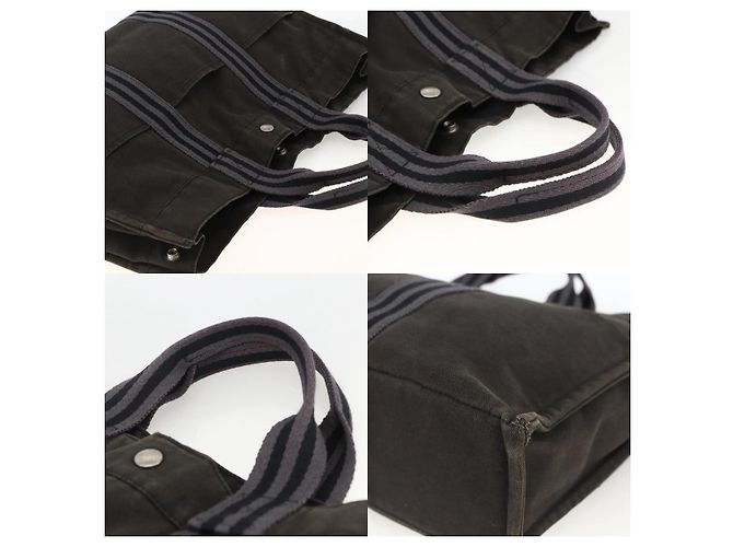 Borsa Tote Fourre Tout MM di Hermès Nero - vista 4