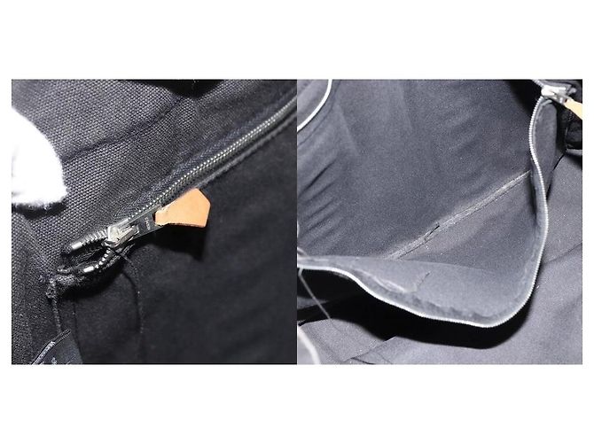 Borsa Tote Fourre Tout MM di Hermès Nero - vista 7