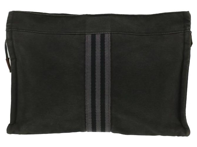 Borsa Clutch Fourre Tout di Hermès Nero - vista 2
