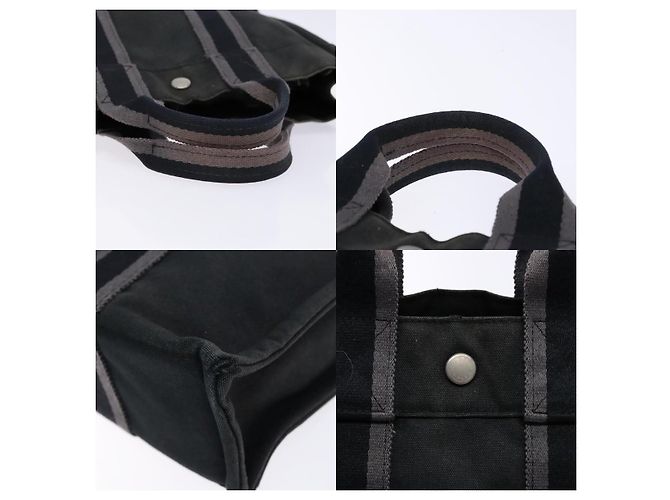 Borsa Hermès Fourre Tout PM Nero - vista 4