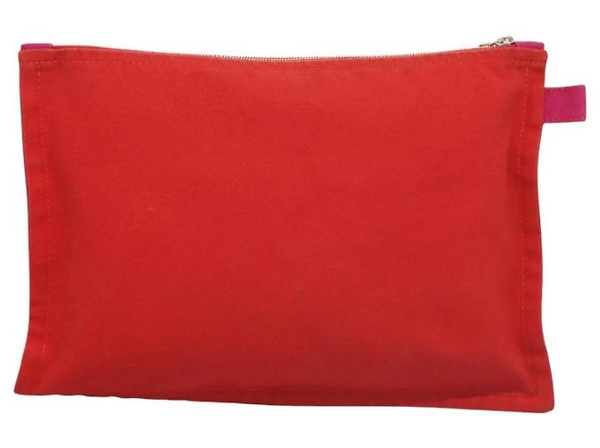 Bolso Bora MM Hermès Rosa de Algodón - vista 2