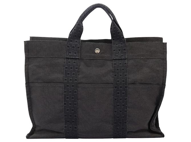 Borsa Her Line MM di Hermès Grigio - vista 2