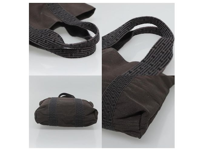 Hermès Her Line Cabas Tasche Grau - Ansicht 4