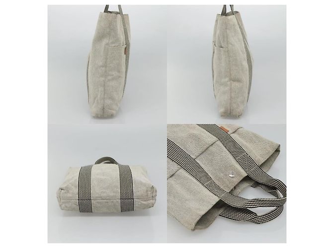 Hermès Fourre Tout Tragetasche Grau - Ansicht 3