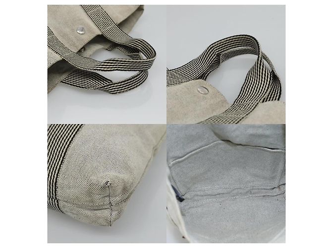 Hermès Fourre Tout Tragetasche Grau - Ansicht 4