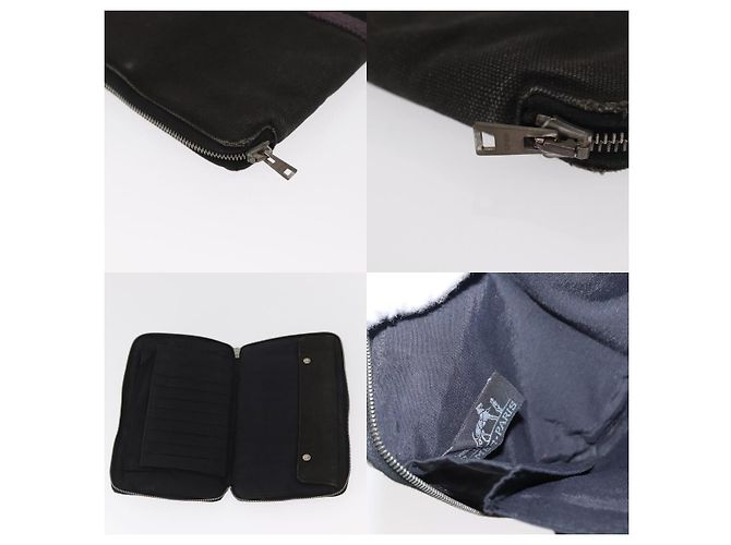 Hermès Hermes Perth GM Lang Wallet Schwarz - Ansicht 4