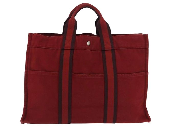 Hermès Birkin Handtasche Rot - Ansicht 2