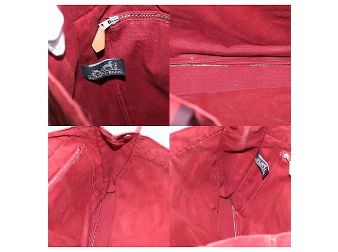 Hermès Birkin Handtasche Rot - Ansicht 6