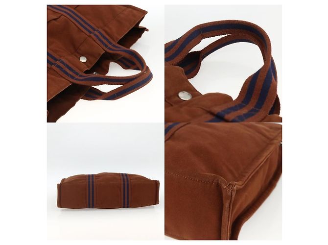 Borsa Fourre Tout MM di Hermès Marrone - vista 4
