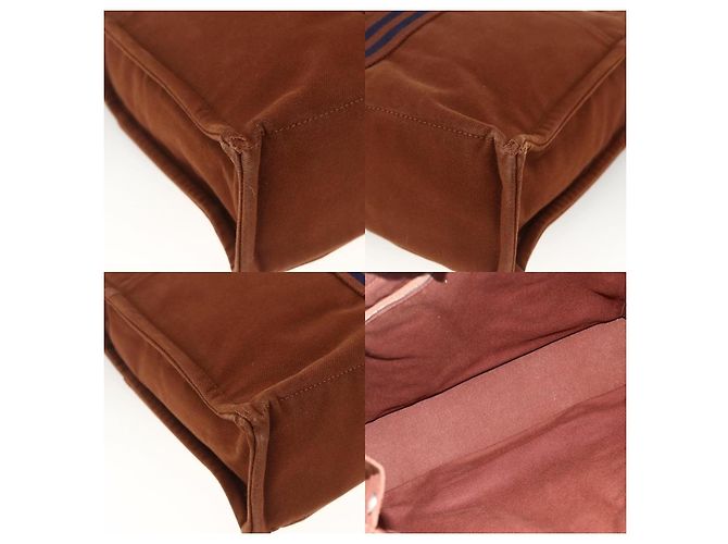 Borsa Fourre Tout MM di Hermès Marrone - vista 5