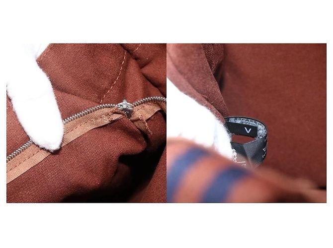 Borsa Fourre Tout MM di Hermès Marrone - vista 7