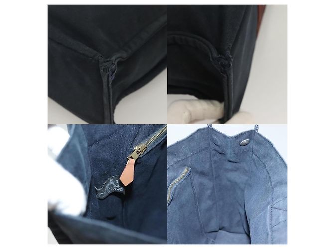 Borsa Fourre Tout MM di Hermès Blu - vista 6