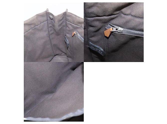 Borsa Fourre Tout MM di Hermès Grigio - vista 7