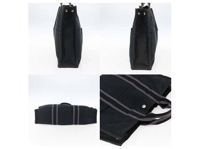 Borsa Fourre Tout MM di Hermès Nero - vista 3