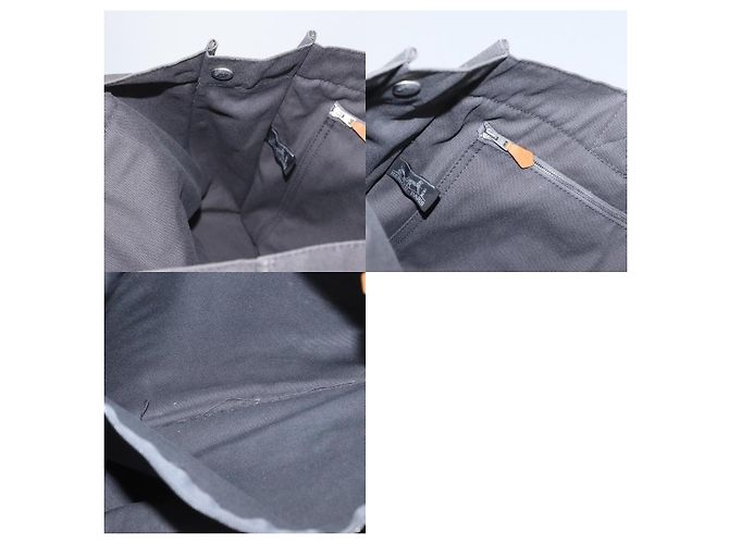 Borsa Fourre Tout MM di Hermès Grigio - vista 7