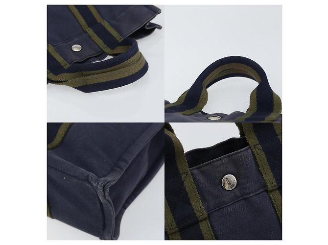 Hermès Fourre Tout PM Tote Bag Blau - Ansicht 4