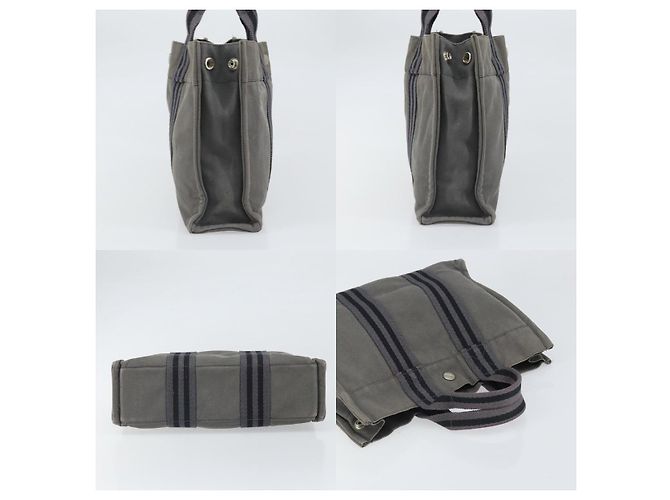 Borsa Hermès Fourre Tout PM Grigio - vista 3