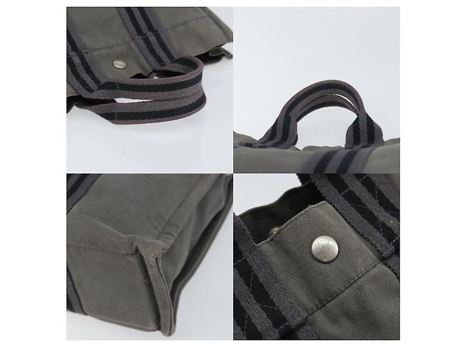 Borsa Hermès Fourre Tout PM Grigio - vista 4