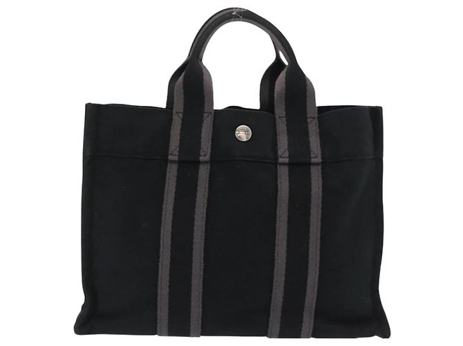 Borsa Hermès Fourre Tout PM Nero - vista 2