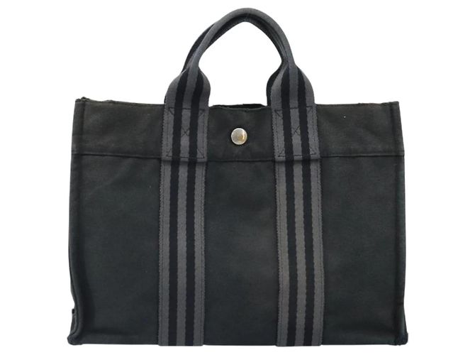 Hermès Fourre Tout PM Handtasche Schwarz - Ansicht 2