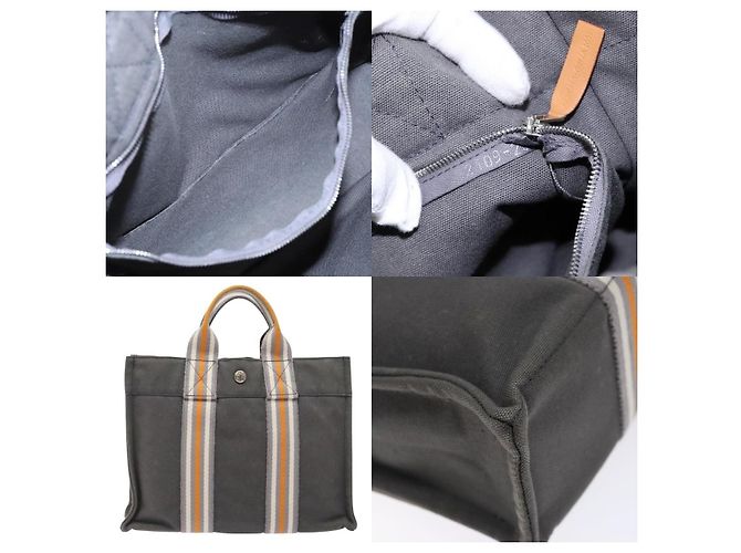 Hermès Hermes Fourre Tout PM Handbag Silvery - view 5