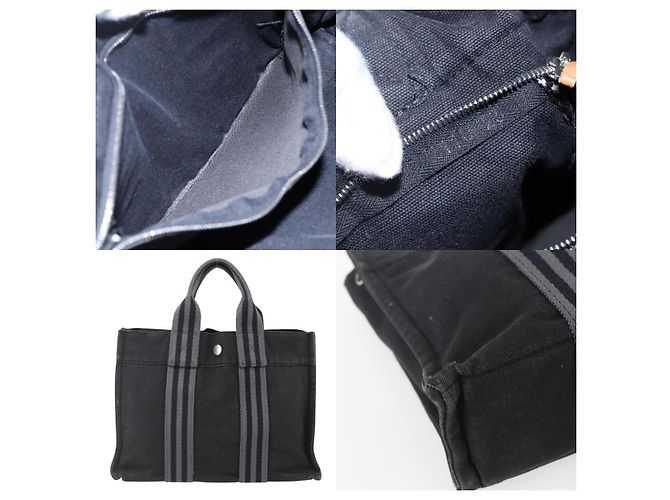 Borsa Hermès Fourre Tout PM Nero - vista 5