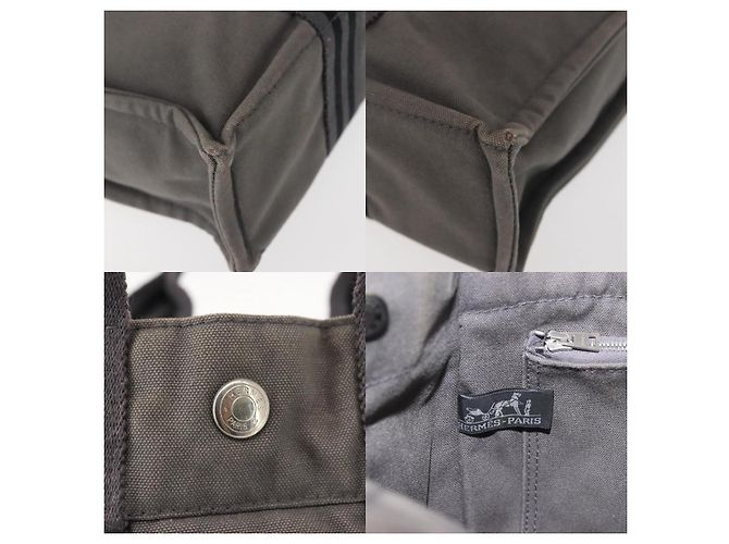 Borsa Hermès Fourre Tout PM Grigio - vista 6