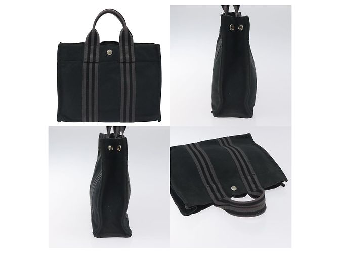 Borsa Hermès Fourre Tout PM Nero - vista 3