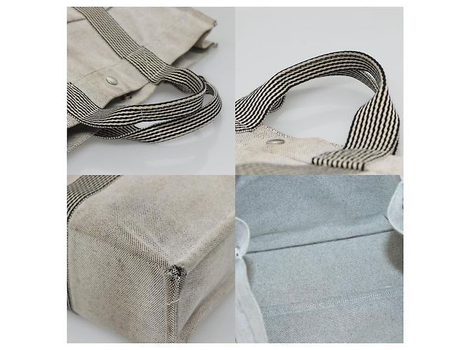Borsa Fourre Tout MM di Hermès Grigio - vista 4