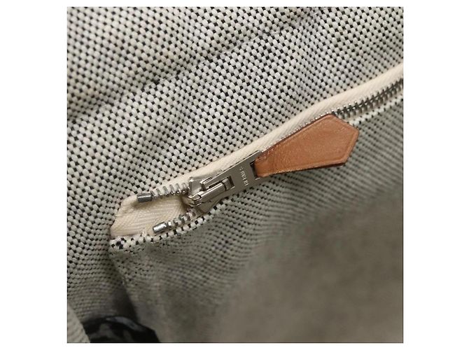 Borsa Fourre Tout MM di Hermès Grigio - vista 7