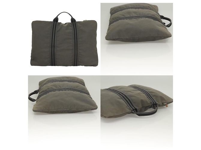 Borsa da lavoro Fourre Tout di Hermès Grigio - vista 3