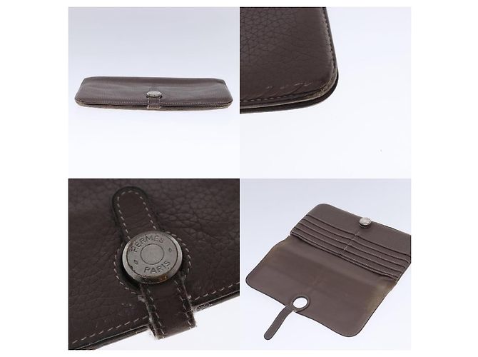 Hermès Hermes Dogon Long Wallet Brown - view 4
