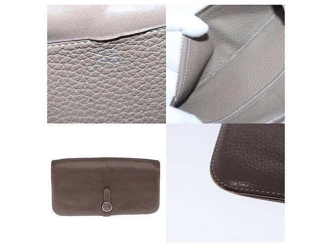 Hermès Hermes Dogon Long Wallet Brown - view 5
