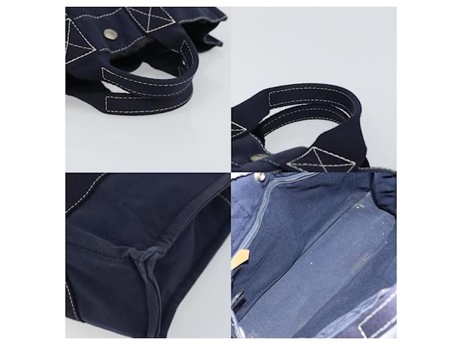 Borsa Hermès Fourre Tout PM Blu - vista 4