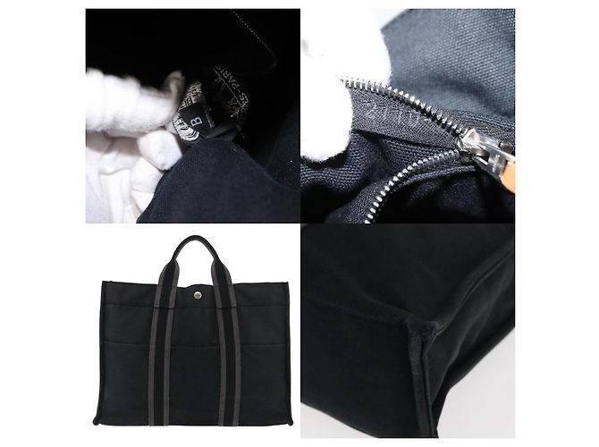 Borsa Fourre Tout MM di Hermès Nero - vista 5