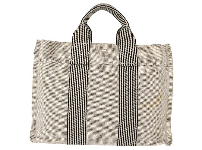 Hermès Fourre Tout PM Tote Bag Grau - Ansicht 2