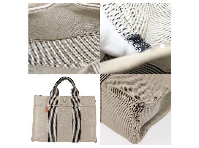 Hermès Fourre Tout PM Tote Bag Grau - Ansicht 5