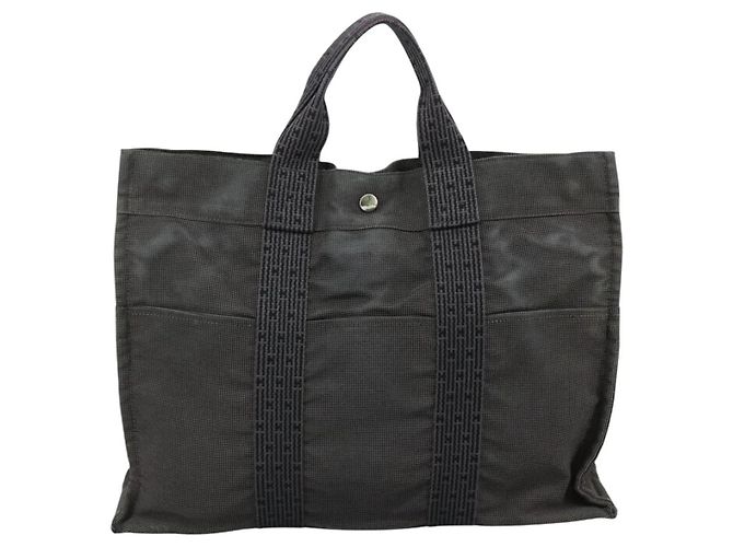 Borsa Her Line MM di Hermès Grigio - vista 2