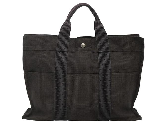 Borsa Her Line MM di Hermès Nero - vista 2