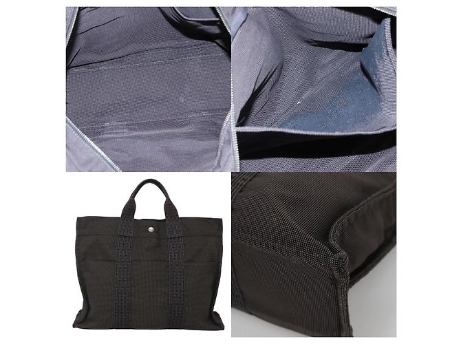 Borsa Her Line MM di Hermès Nero - vista 5