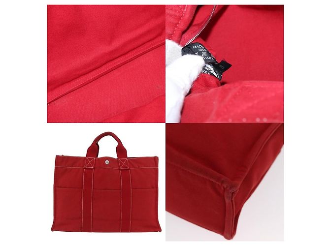 Hermès Birkin Handtasche Rot - Ansicht 5