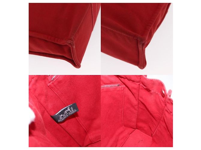 Hermès Birkin Handtasche Rot - Ansicht 6