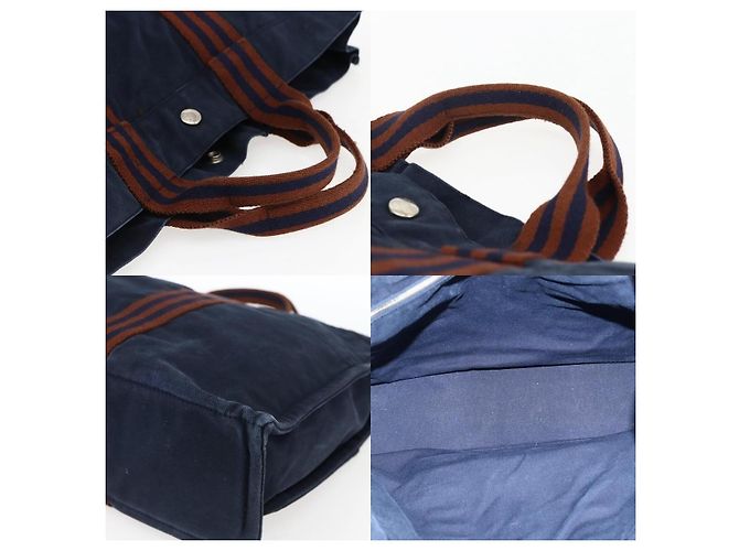Borsa Fourre Tout MM di Hermès Blu - vista 4