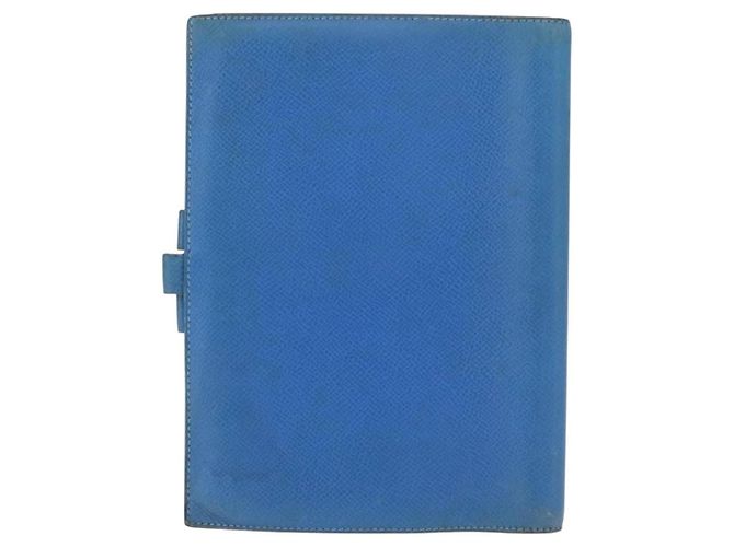 Hermès Hermes Agenda GM Day Planner Cover Blue - view 2