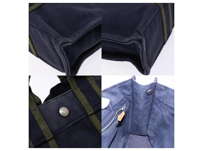 Borsa Hermès Fourre Tout PM Blu - vista 6