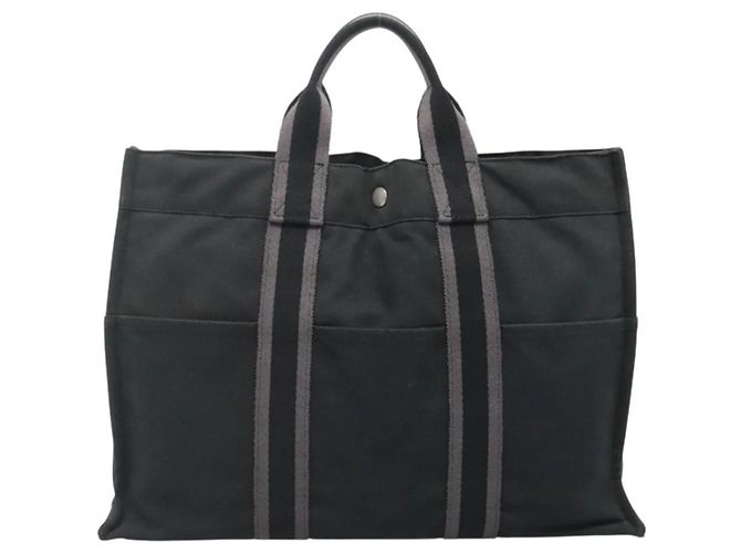 Borsa Fourre Tout MM di Hermès Nero - vista 2