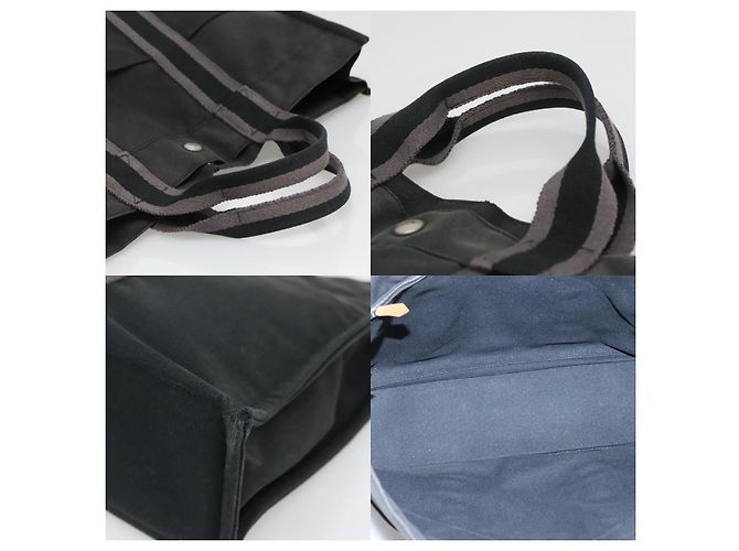 Borsa Fourre Tout MM di Hermès Nero - vista 4